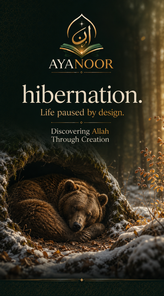 Hybernation. Life Paused by Design