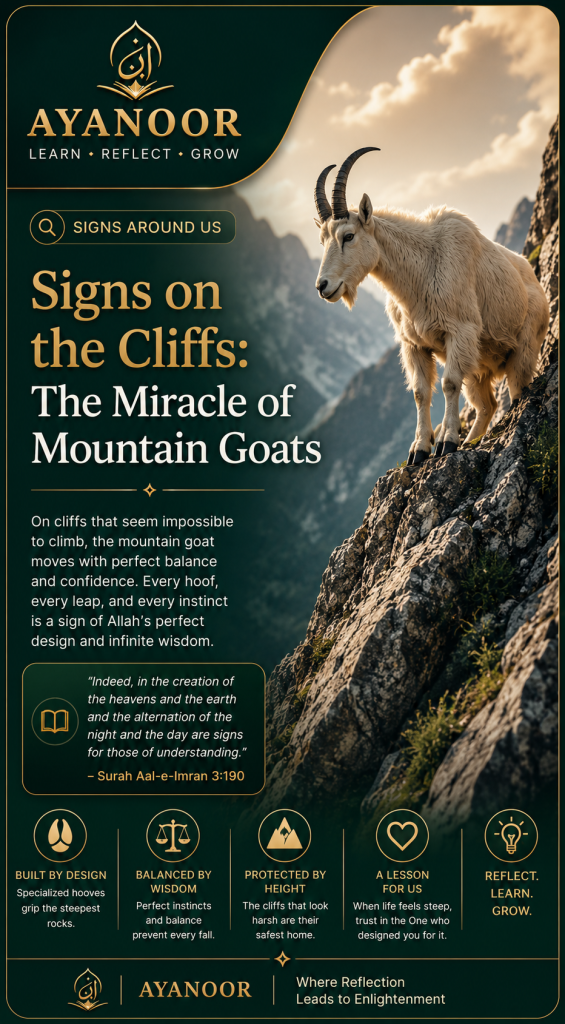 Signs on the Cliff: The Miracle of Mountain Goats