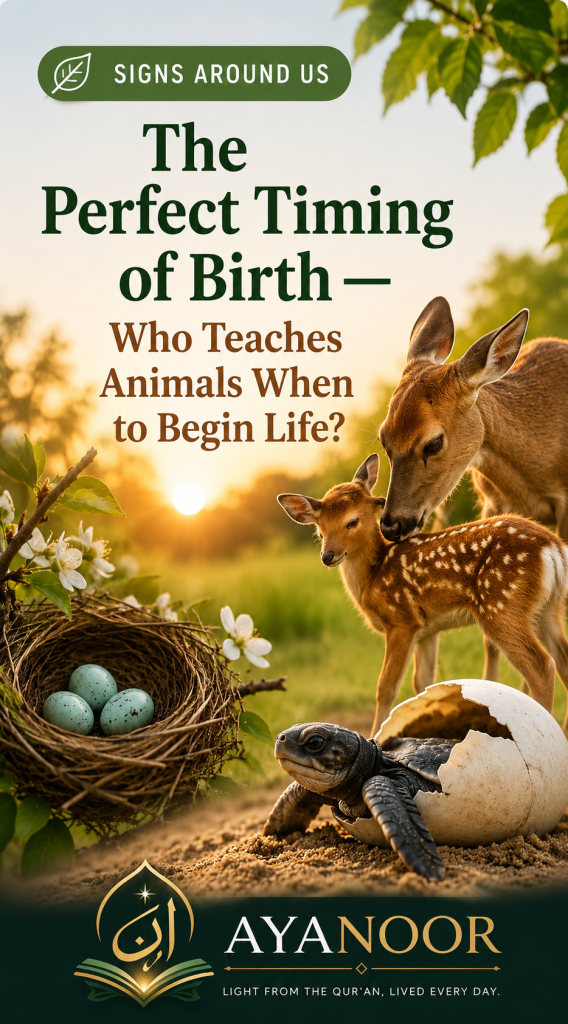 The Perfect Timing of Birth — Who Teaches Animals When to Begin Life?