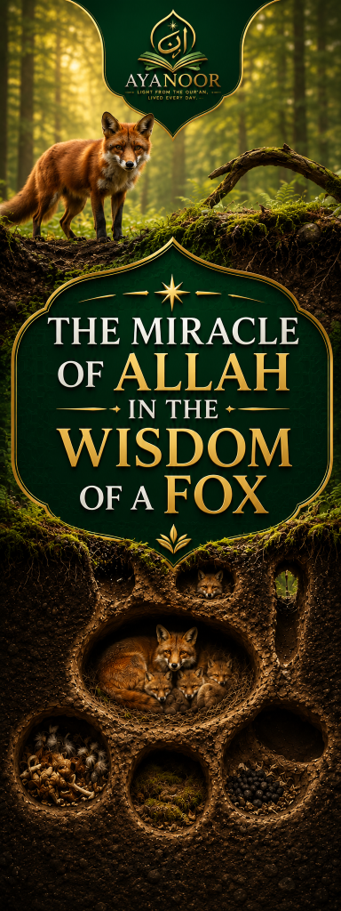 The Miracle of Allah in the wisdom of a Fox